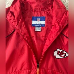 Kansas City Chiefs 1/4 zip pullover windbreaker